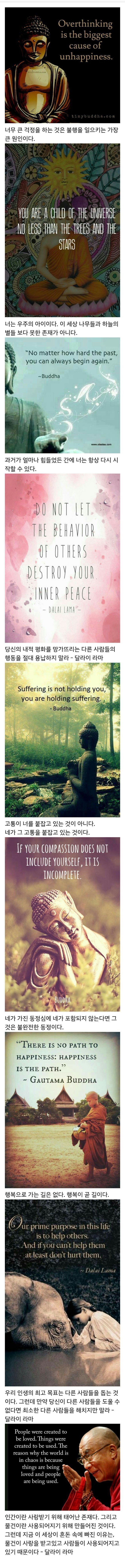 개독과는 다른 불교 명언들